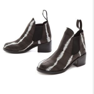 SOLD NIB Shakuhachi Elastic Riding Boot Tie Dye Sz 39